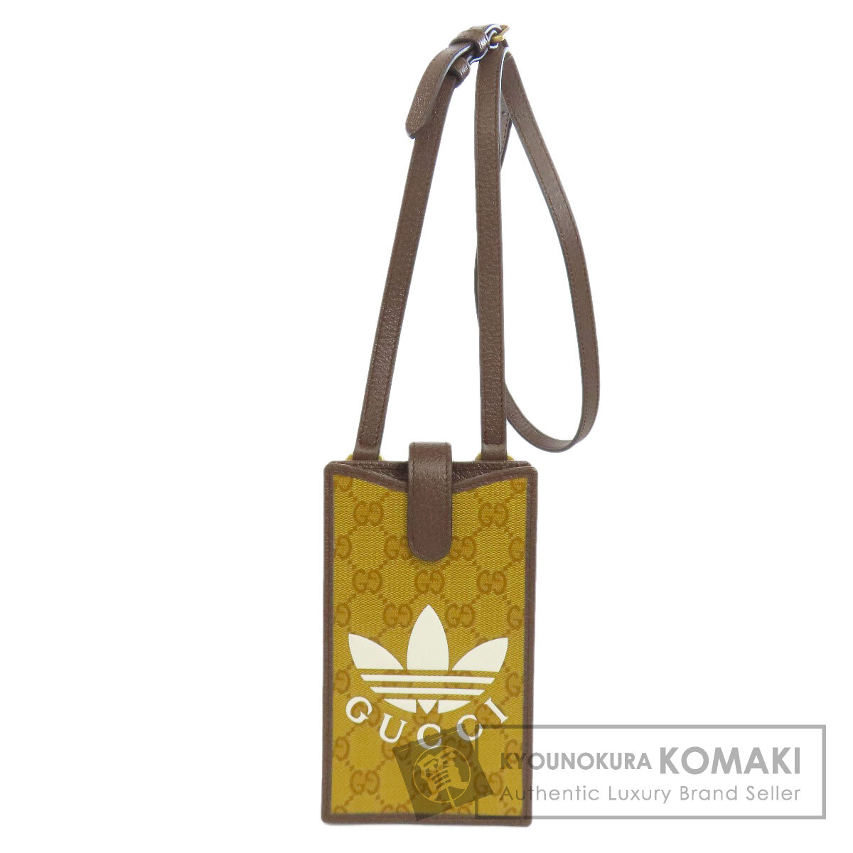 グッチ アクセサリーポーチ GGクリスタル アディダスコラボ フォンポーチ