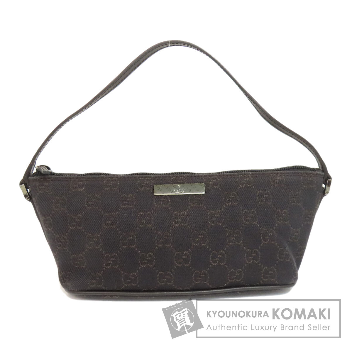GUCCI グッチ 07198 GG柄 アクセサリーポーチ ハンドバッグ