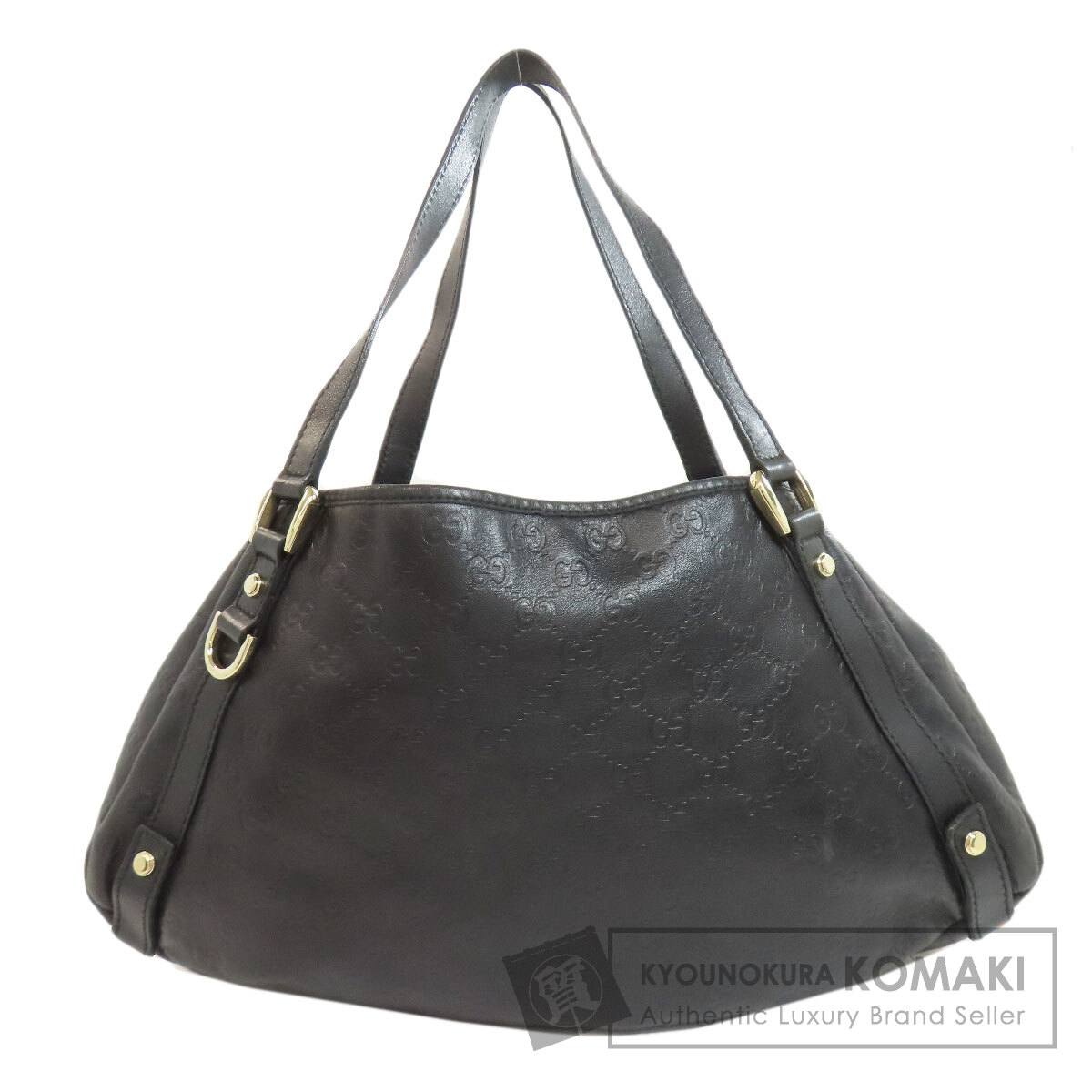 GUCCI グッチ バッグ シマ レザー GCモノグラム GUCCI グッチ 130736 GGシグネチャー シマ トートバッグ レザー