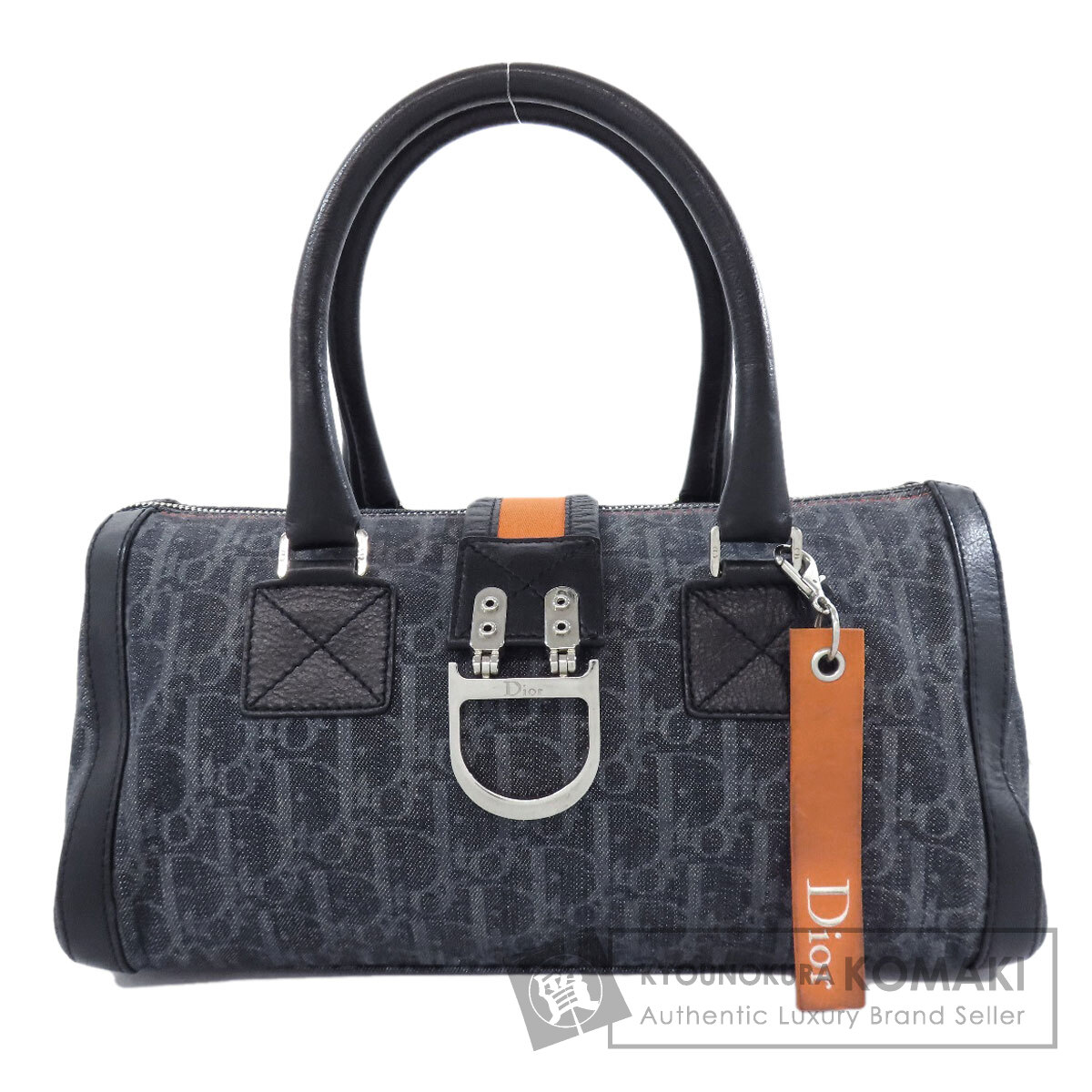 美品 Christian Dior ディオール サドル トロッター ハンドバッグ CHRISTIAN DIOR クリスチャンディオール トロッター柄 ハンドバッグ