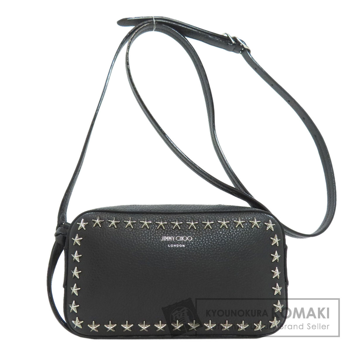 〈新品〉ジミーチュウ ショルダーバッグ Jimmy Choo ジミーチュウ スターモチーフ スタッズ ショルダー