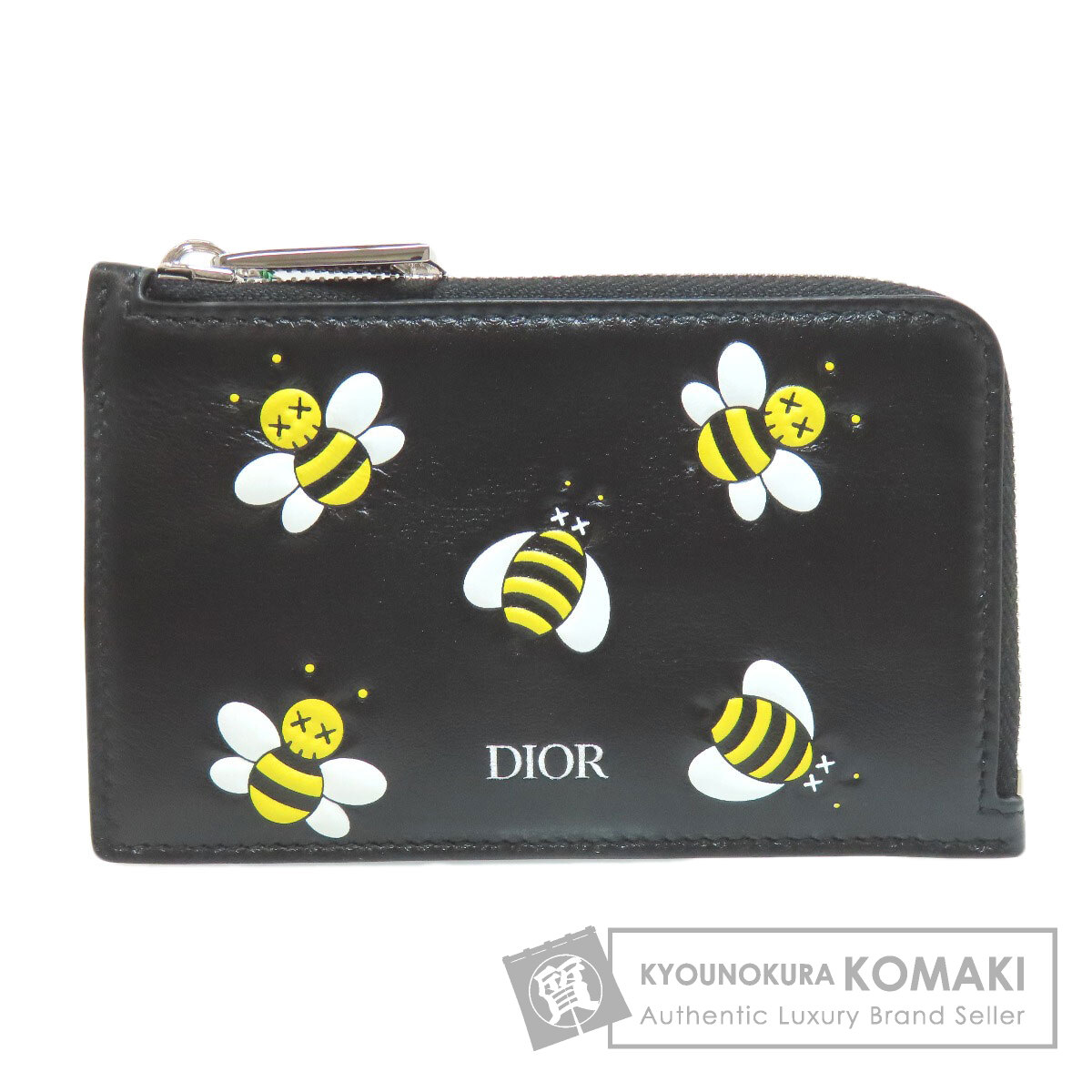 CHRISTIAN DIOR クリスチャンディオール BEE ハチ柄 コインケース