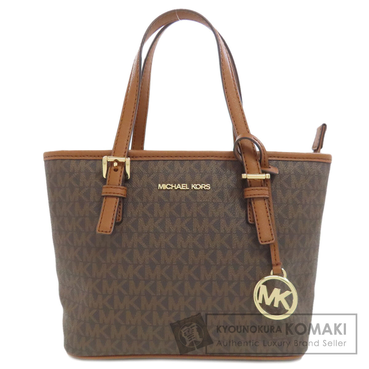 Michael Kors マイケルコース MKシグネチャー ハンドバッグ PVC