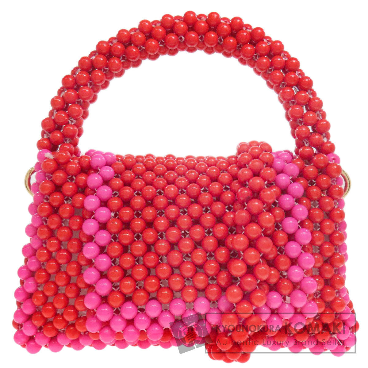 ケイトスペード kate spade  ビーズバッグ 2WAY  ハンドバッグ ビーズ レディース  中古 kate spade ケイトスペード ビーズバッグ 2WAY ハンドバッグ ビーズ