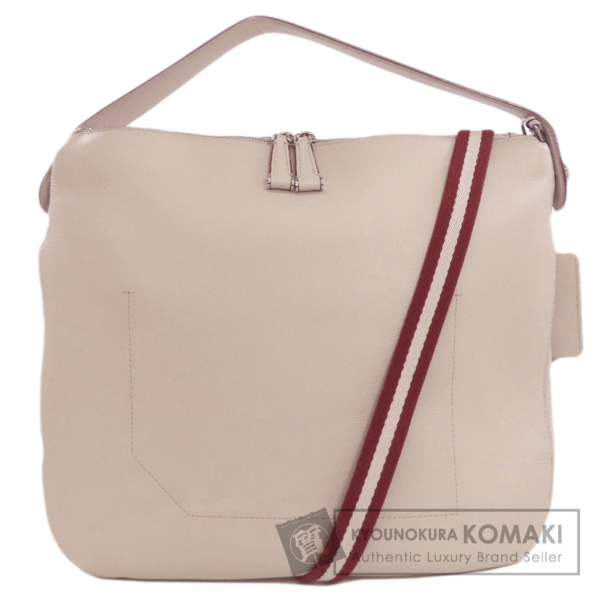 BALLY フラワーモチーフ 編込み レザー ショルダーバッグ 7927 B03_2399_65b66810-1a9d-492e-