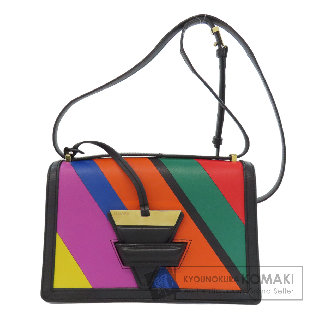 ロエベ レザー バルセロナ ショルダーバッグ LOEWE ロエベ バルセロナ クリスマスコレクション ショルダー