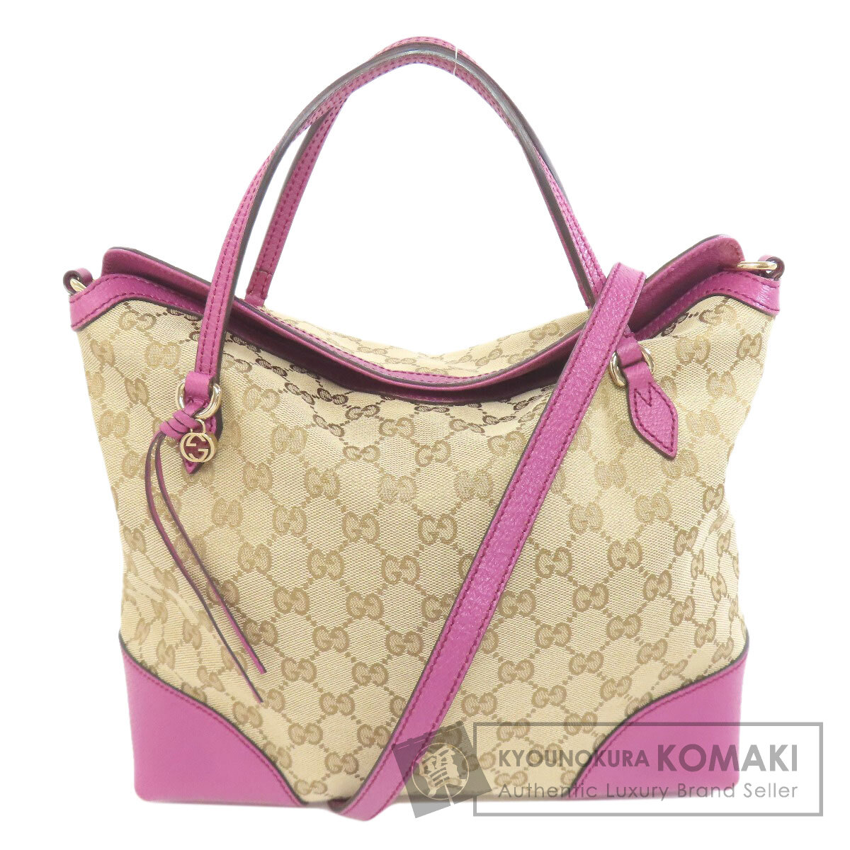 【中古品・キズあり】GUCCI トートバッグ ポーチ付き 中古品・キズあり】GUCCI トートバッグ ポーチ付き Yahoo