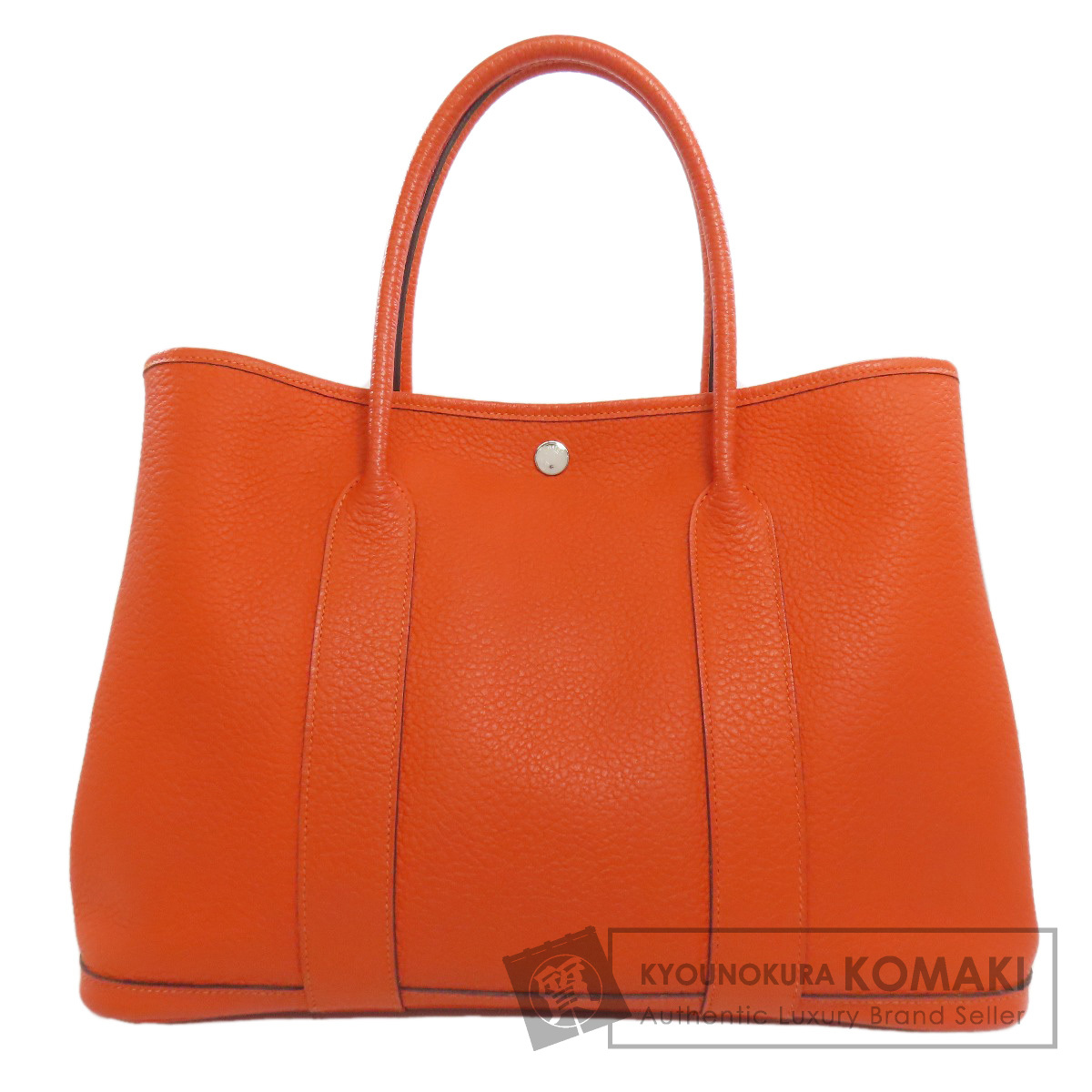 HERMES エルメス ガーデンパーティPM シルバー金具 トートバッグ