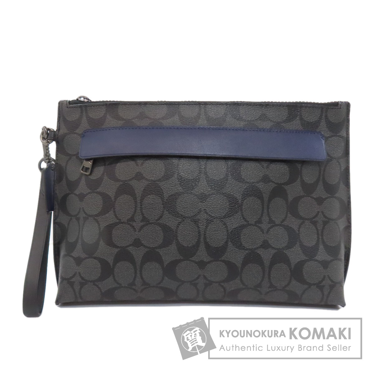 ✨極美品✨コーチ F25520 クラッチバック レザー シグネチャー 黒 手持ち COACH コーチ F79877 シグネチャー クラッチバッグ PVC