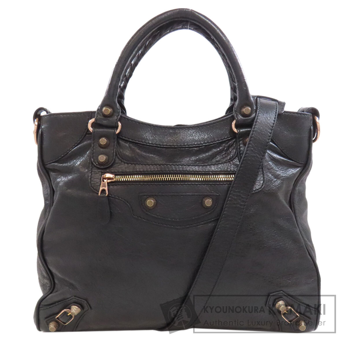 関税なし★ Balenciaga バレンシアガ ハンドバッグ 8292932 バレンシアガ BALENCIAGA 18AW 『VILLE』XXS ハンドバック（ブルー）