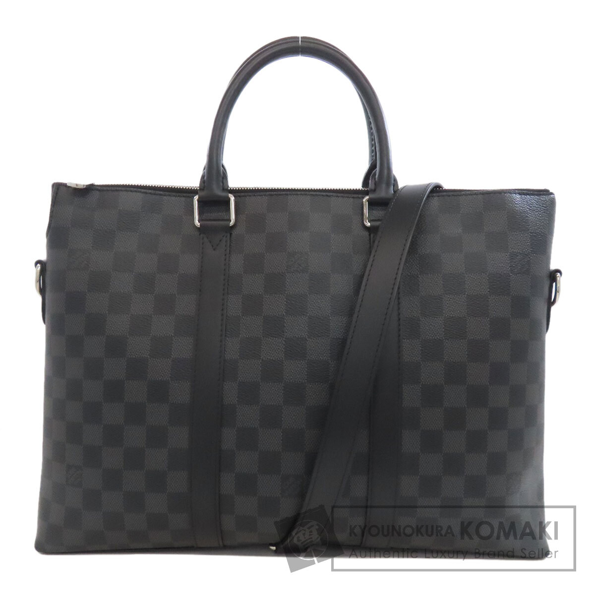 【Louis Vuitton】ダミエ ベン ヴェネツィア トートバッグ・中古 LOUIS VUITTON ルイヴィトン ダミエ ボストンバッグ