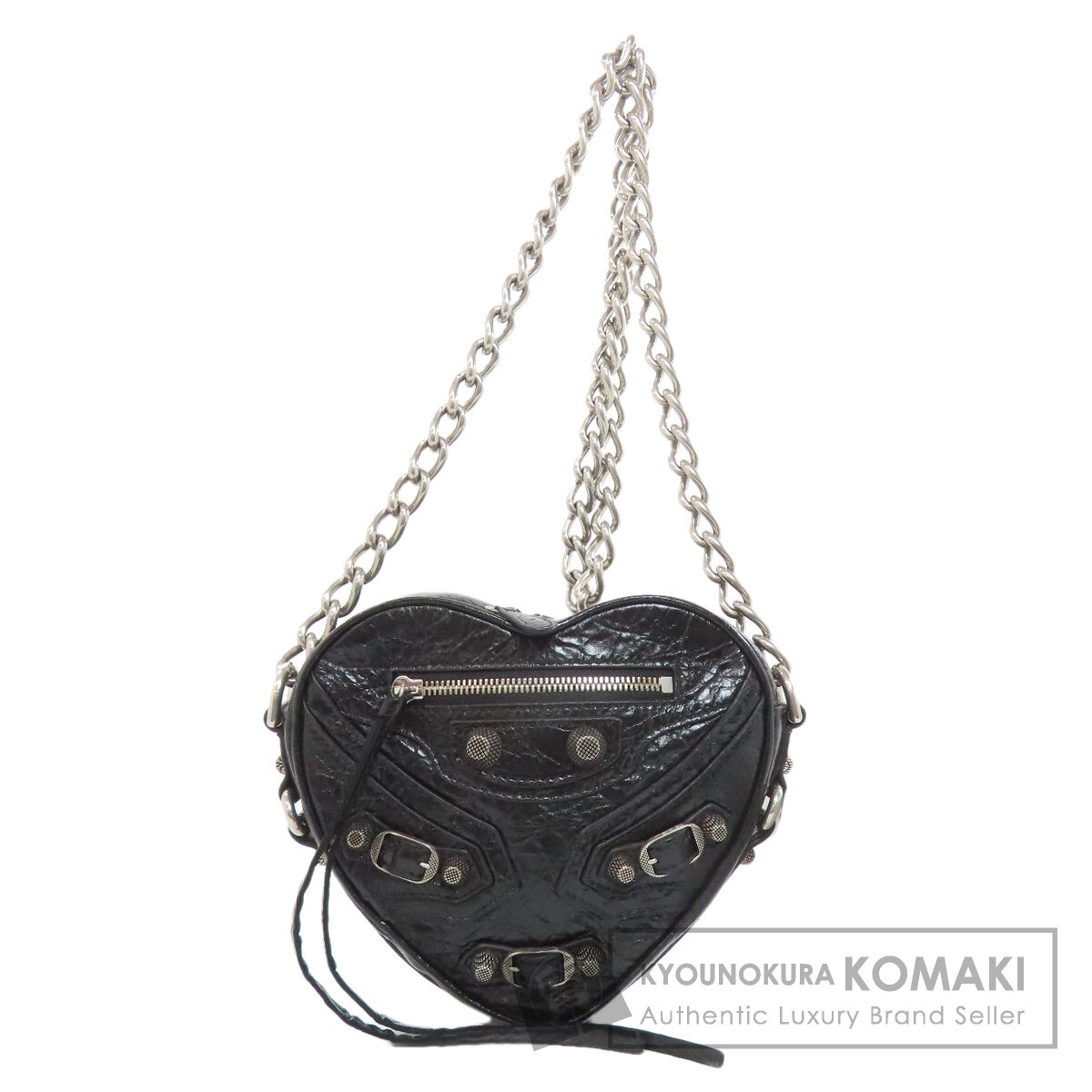 バレンシアガショルダーバッグ BALENCIAGA(バレンシアガ) / ショルダーバッグ/--/NVY/無地