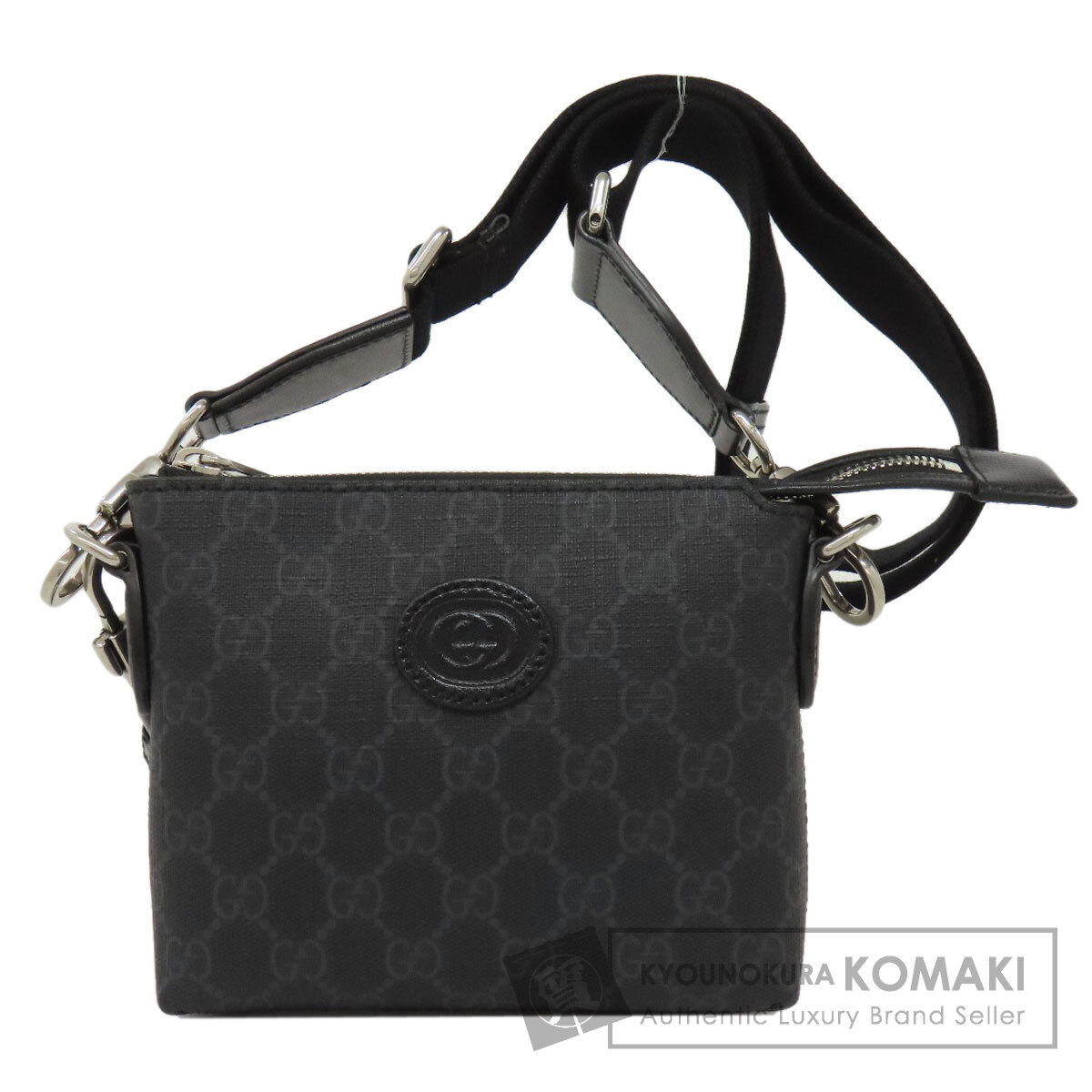 グッチ GUCCI 723306  GGスプリーム  ショルダーバッグ PVC レディース  中古 GUCCI グッチ 723306 GGスプリーム ショルダーバッグ PVC レディース