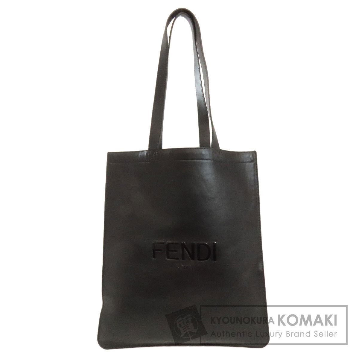 フェンディ　トートバッグ FENDI フェンディ ロゴ トートバッグ レザー レディース [中古