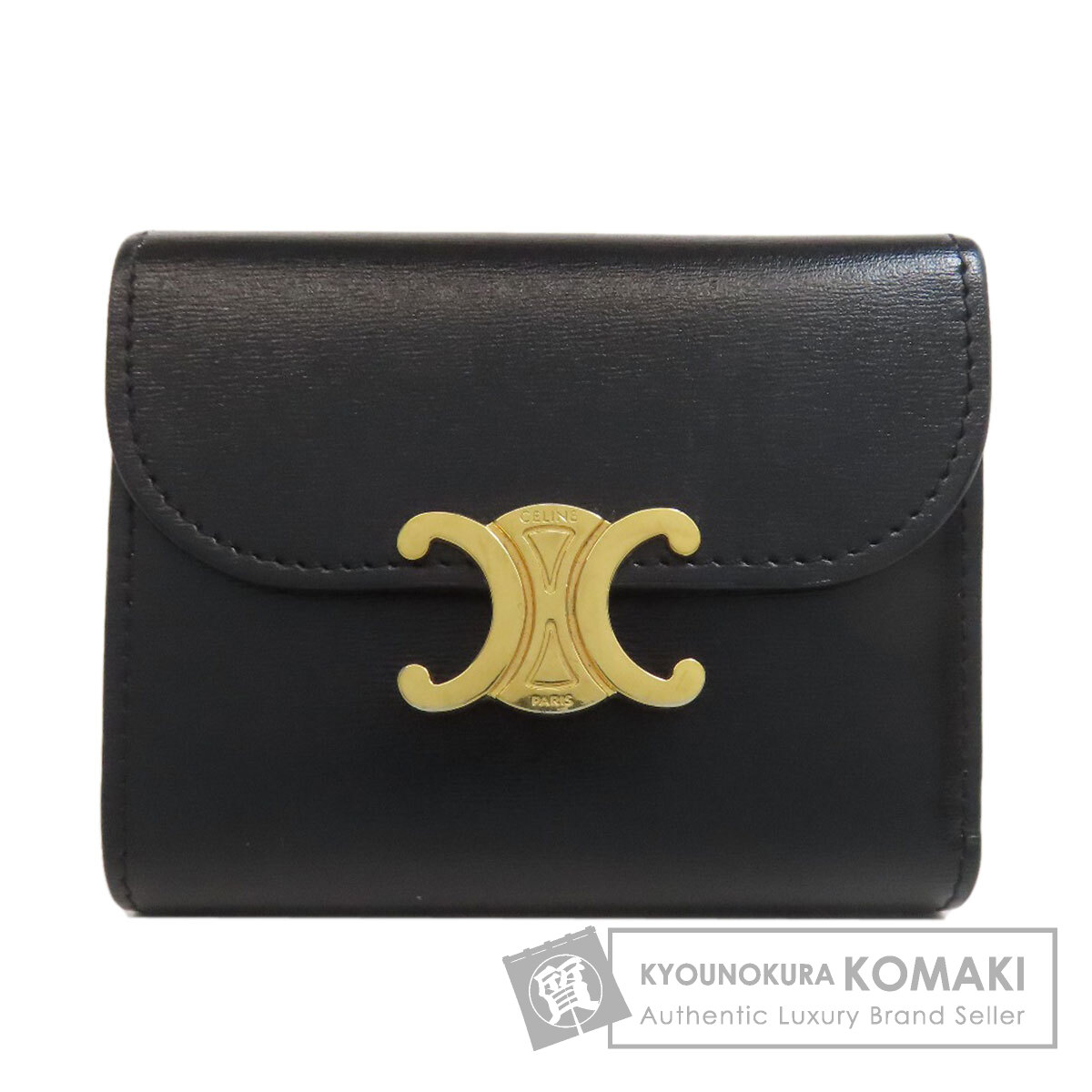 セリーヌ　財布　並行輸入品 楽天市場】CELINE セリーヌ Triomphe Embossed Bi-Fold Wallet