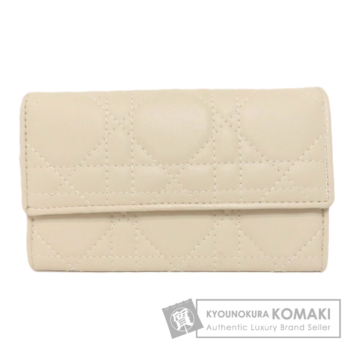 ☆美品☆クリスチャンディオールChristianDiorキーケースカナージュ箱付 CHRISTIAN DIOR クリスチャンディオール カナージュ キーケース