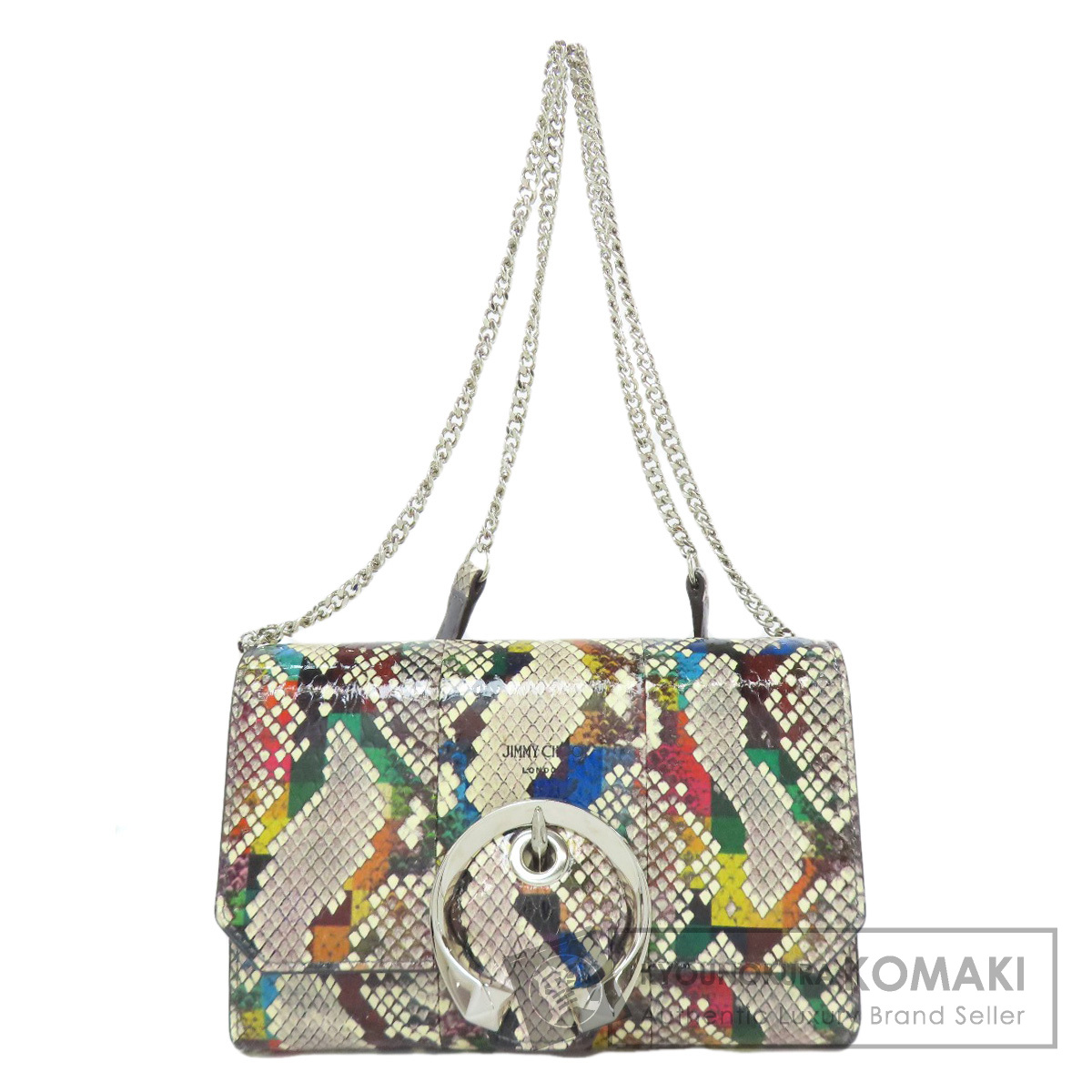 Jimmy Choo ジミーチュウ チェーンウォレット 長財布（小銭入れあり