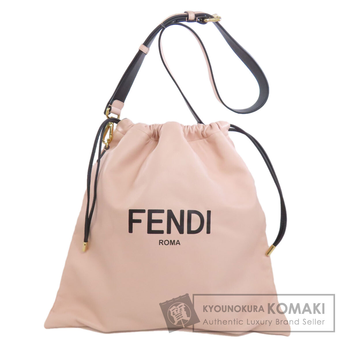 フェンディ FENDI  パックスリムクラッチ  ショルダーバッグ カーフ レディース  中古 FENDI フェンディ パックスリムクラッチ ショルダーバッグ カーフ