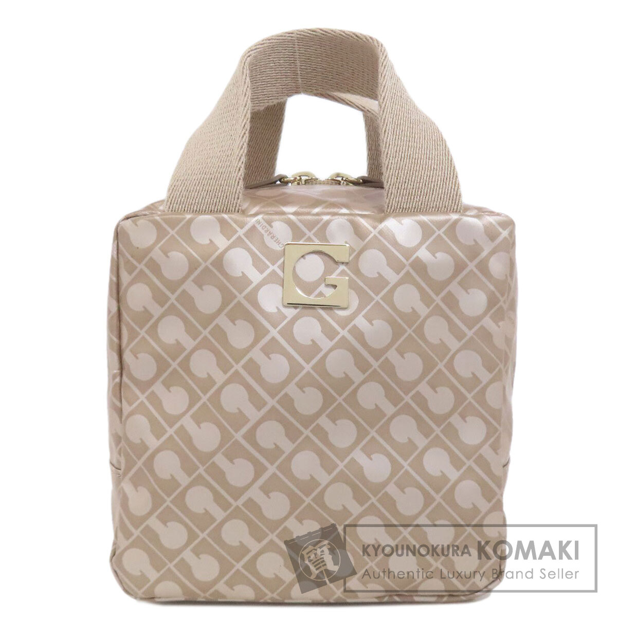 ゲラルディーニ ハンドバッグ ロゴモチーフ ソフティ