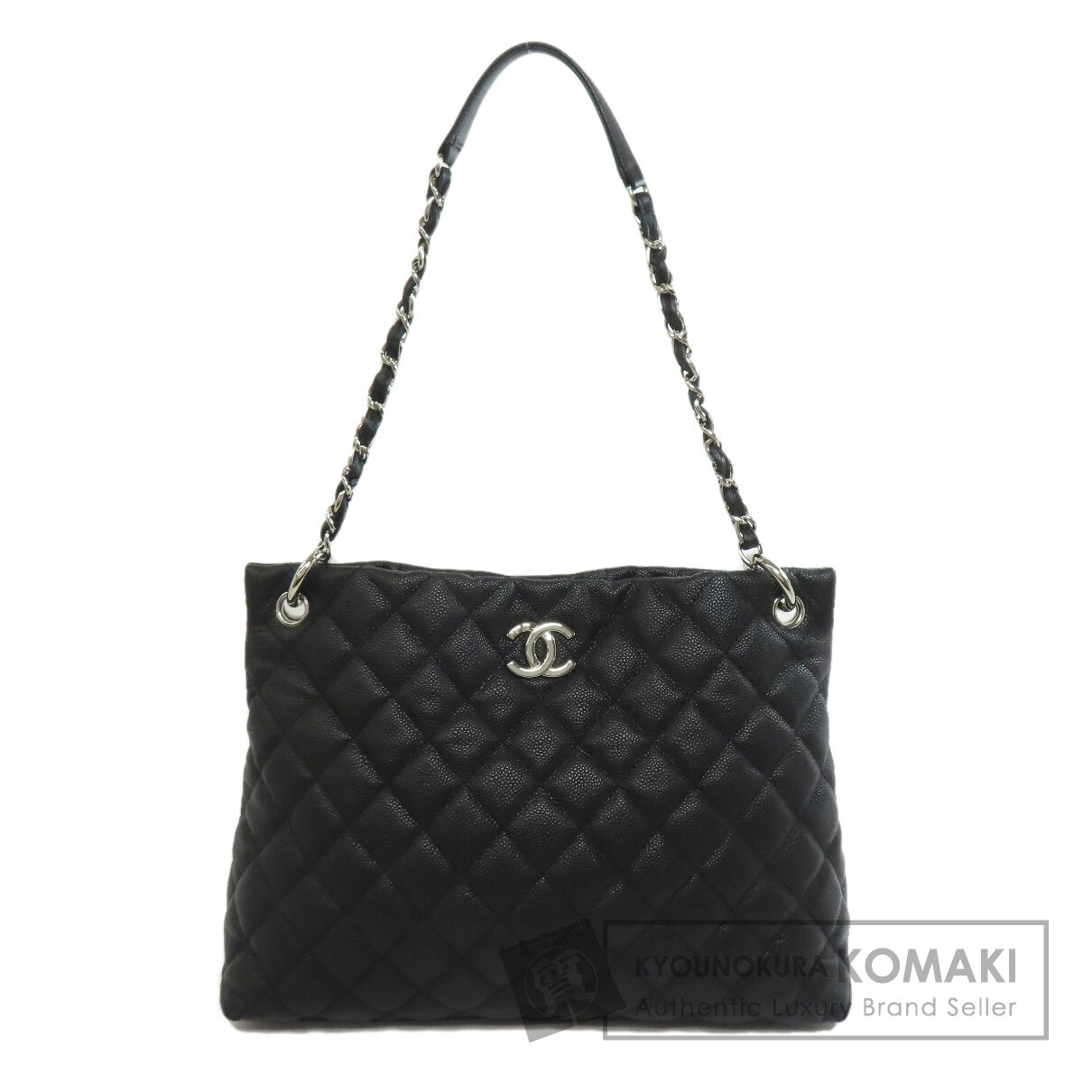 マトラッセル　ハンドバッグ CHANEL シャネル マトラッセ チェーンバッグ シルバー金具
