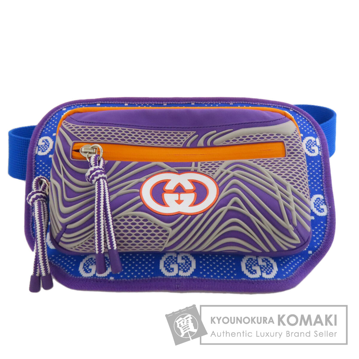 【セール】グッチ☆GG ナイロンジャージー ベルトバック☆752102 GUCCI グッチ 752102 GGナイロン ベルトバッグ ボディバッグ
