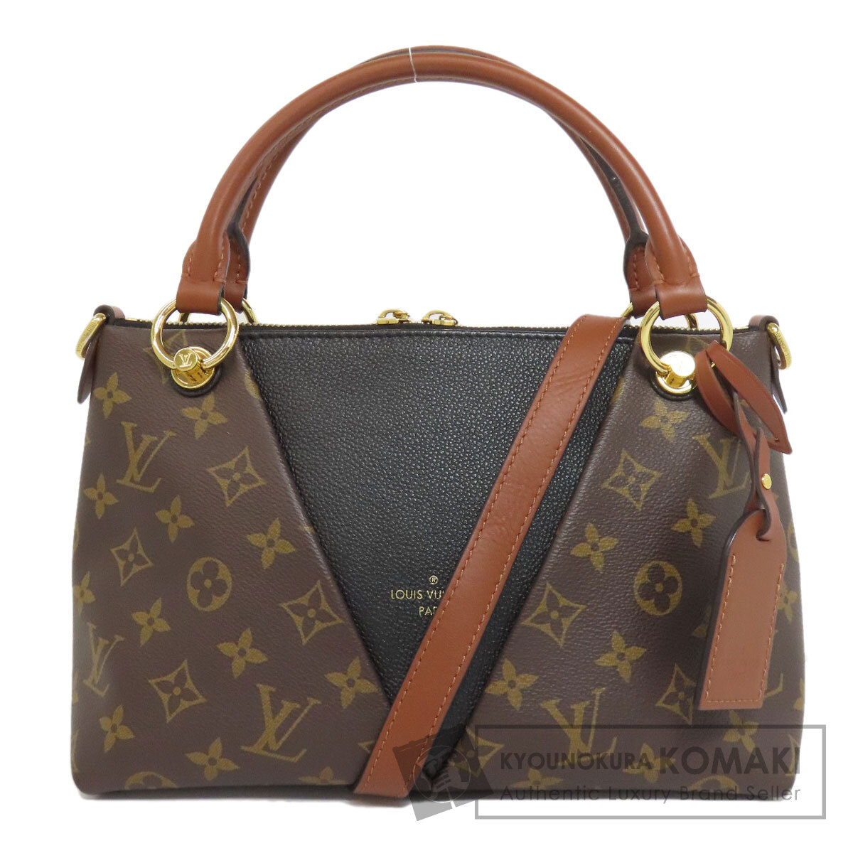 ルイヴィトン LOUIS VUITTON M43976  VトートBB  ハンドバッグ モノグラムキャンバス レディース  中古 LOUIS VUITTON ルイヴィトン M43976 VトートBB ハンドバッグ