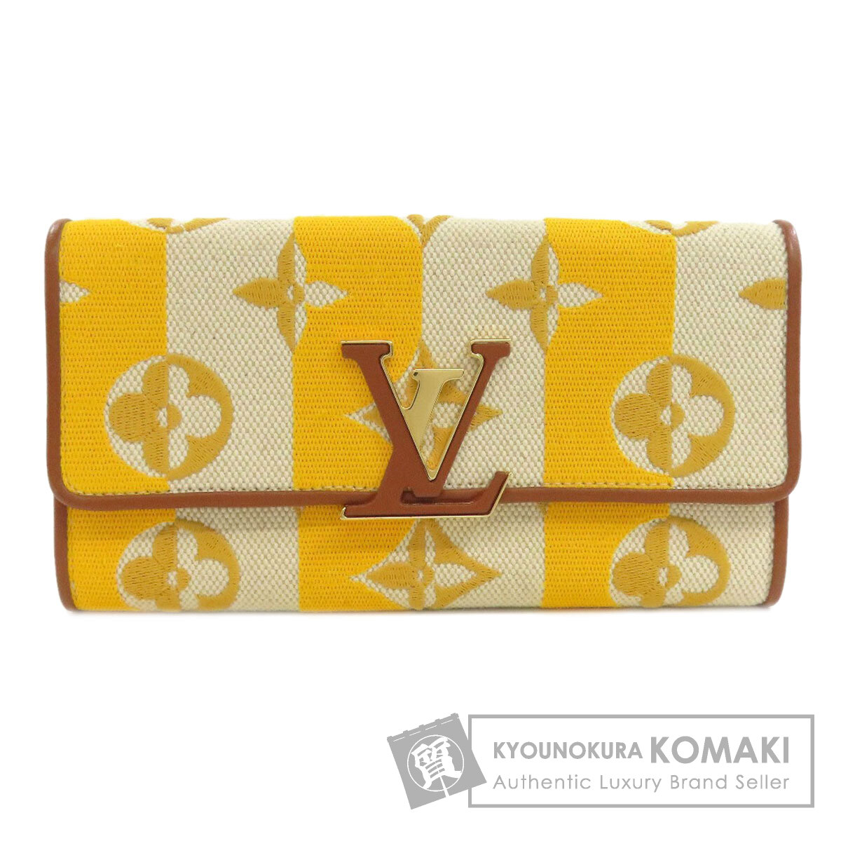 Louis Vitton ルイ ヴィトン  カフス　美品 LOUIS VUITTON ルイヴィトン M80416 ポルトフォイユ・カプシーヌ