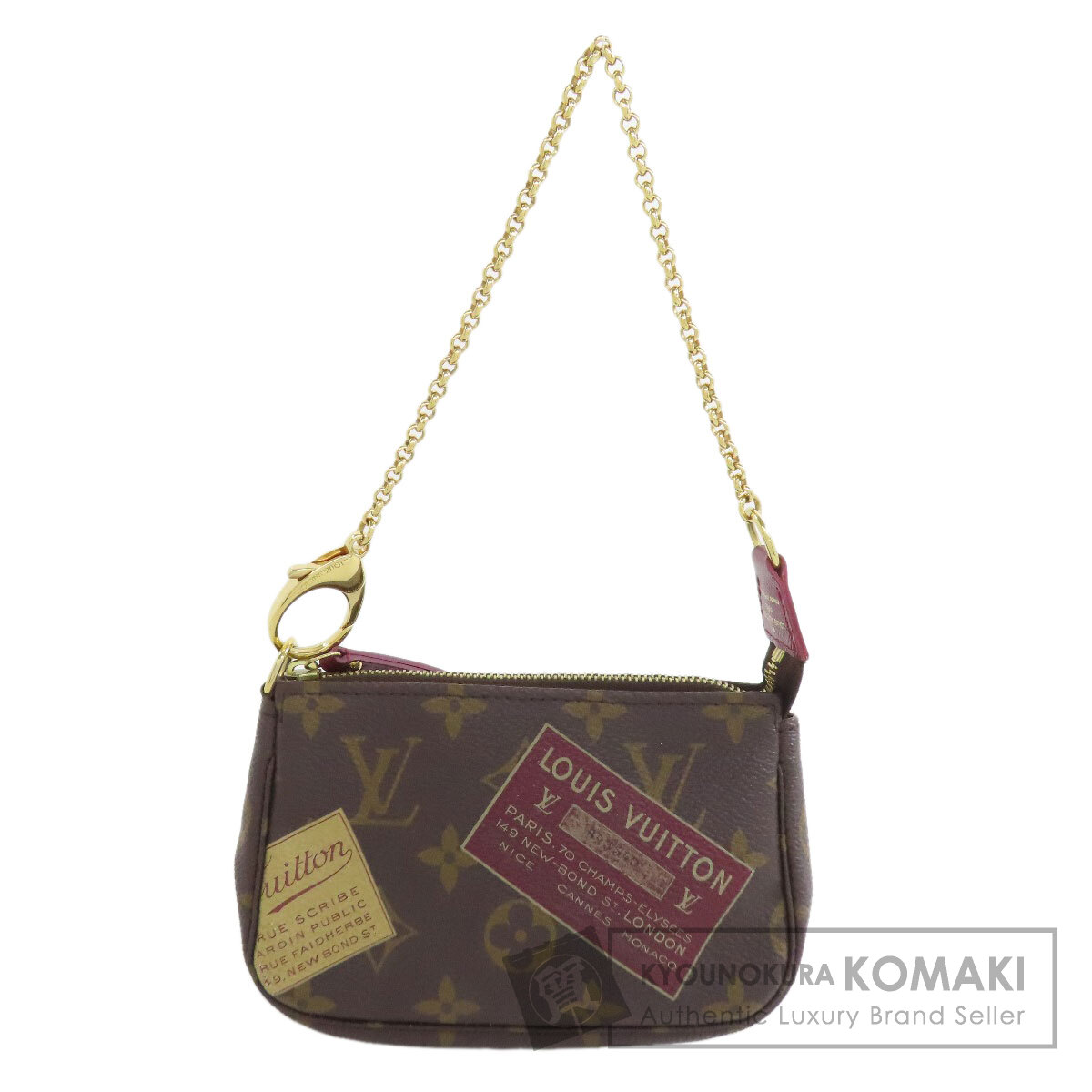 LOUIS VUITTON アクセソワール ミニポシェット ラベル M63798 LOUIS VUITTON ルイヴィトン M63798 ミニポシェット・アクセソワール