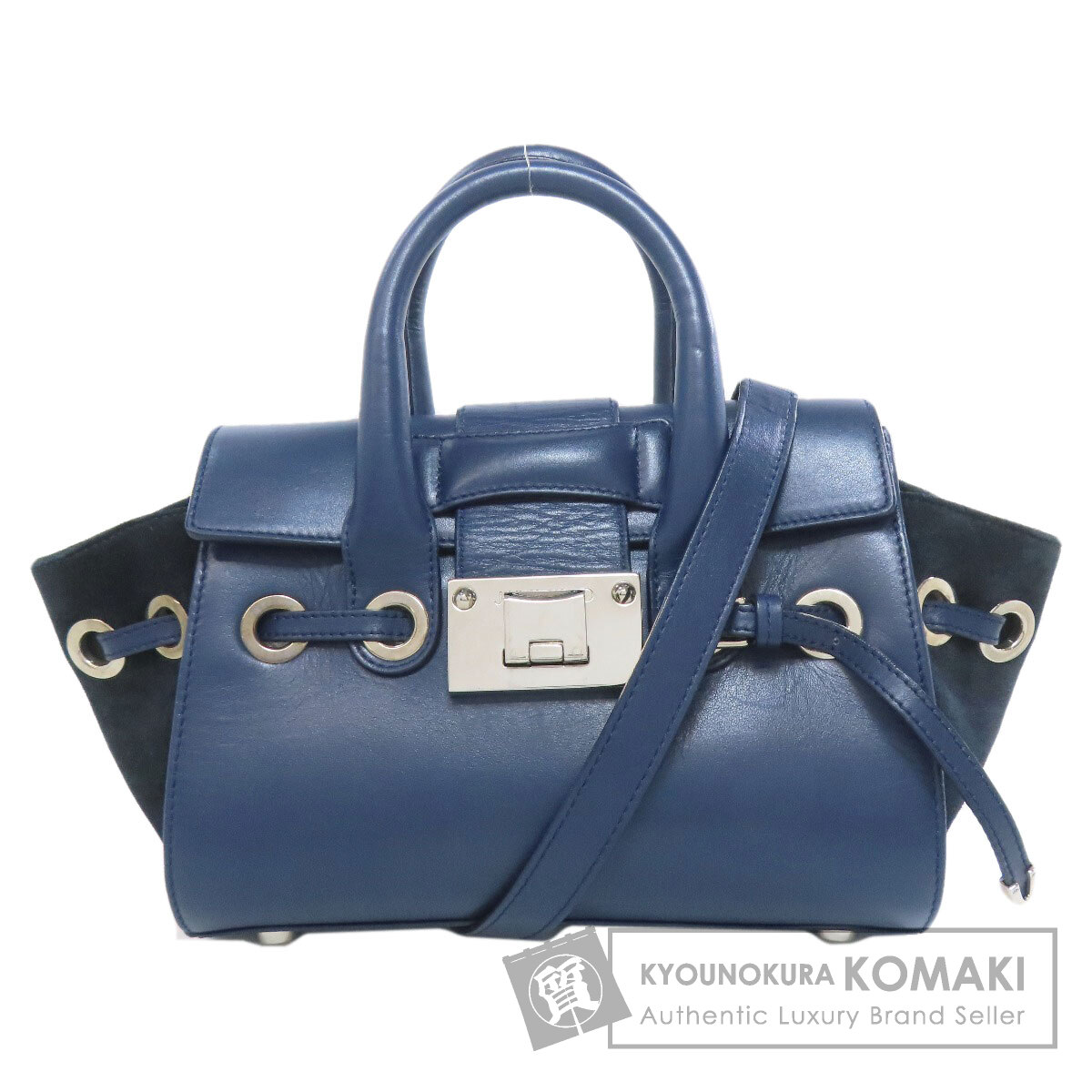 jimmy choo ハンドバッグ Jimmy Choo ジミーチュウ 2WAY ハンドバッグ レザー レディース