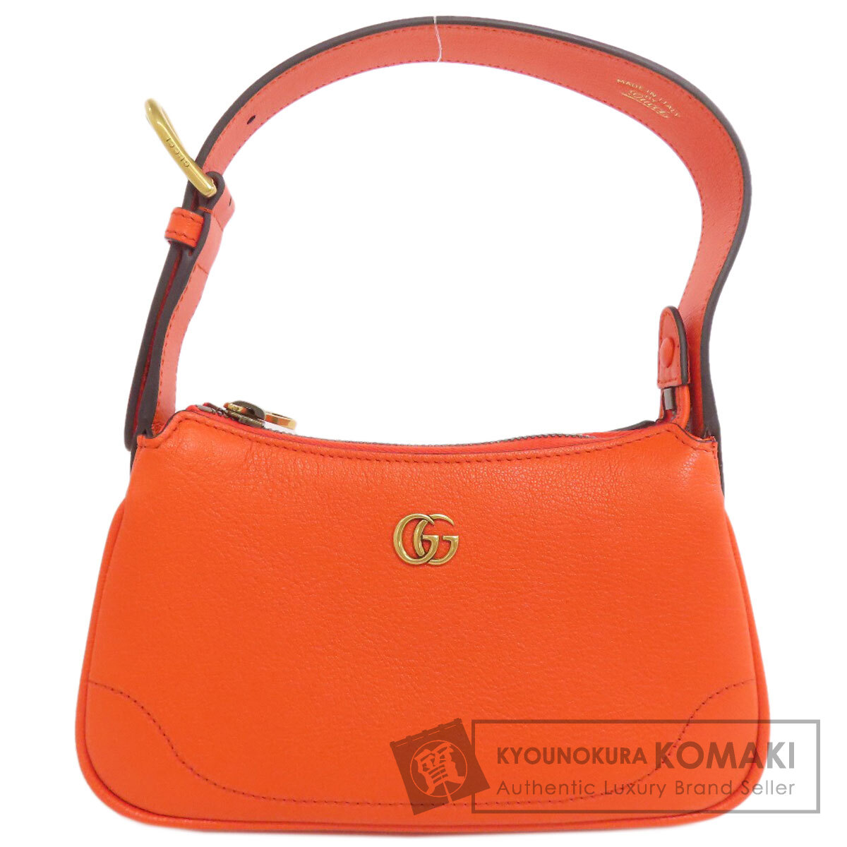 グッチ GUCCI 739076  アフロディーテ GGマーモント  ハンドバッグ カーフ レディース  中古 GUCCI グッチ 739076 アフロディーテ GGマーモント ハンドバッグ