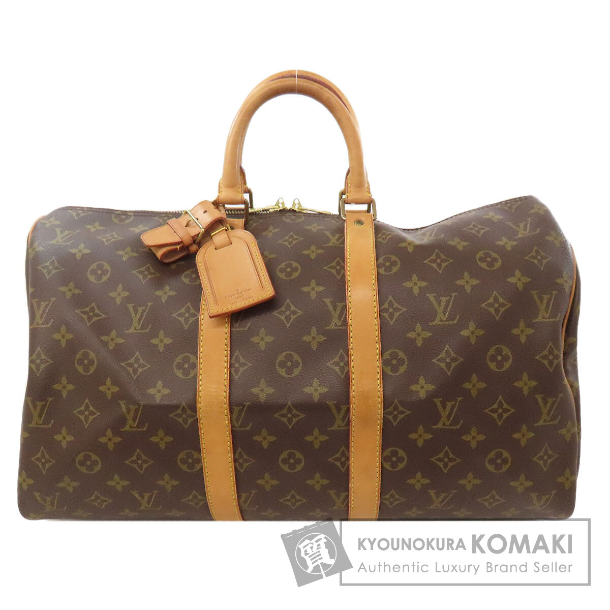 Louis Vuitton キーポル 45ボストンバッグ モノグラム モノグラム キーポル45 詳細情報とお値段【ルイ・ヴィトン・ナビ！】