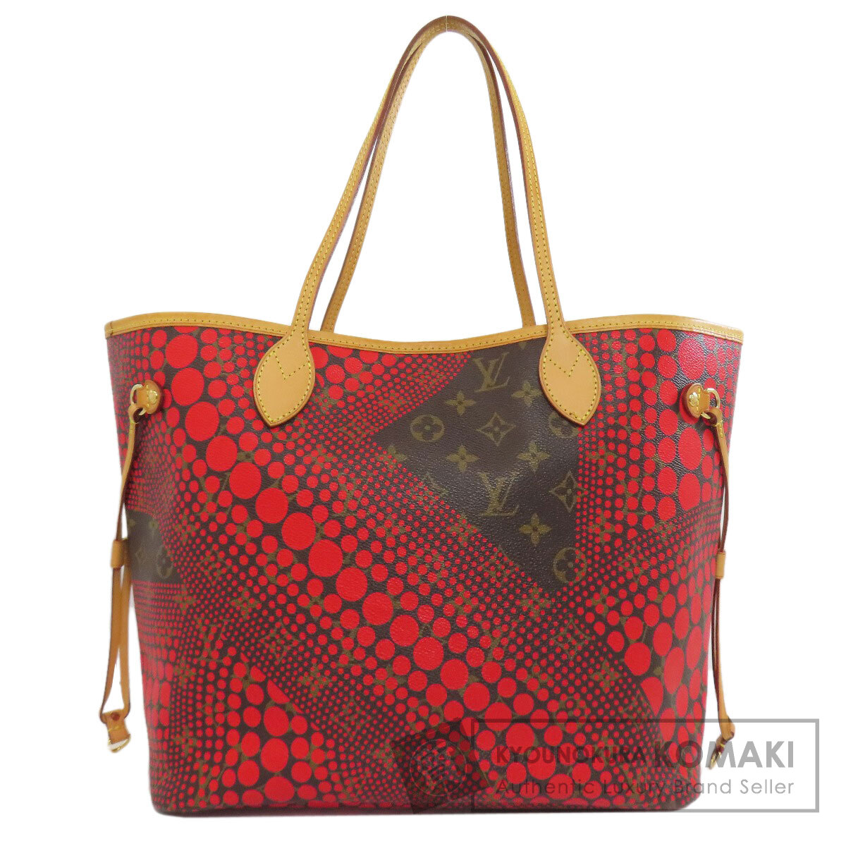大幅再お値下げ❣️ルイヴィトン キャンバストート LOUIS VUITTON ルイヴィトン M40686 草間彌生コラボ ネヴァー