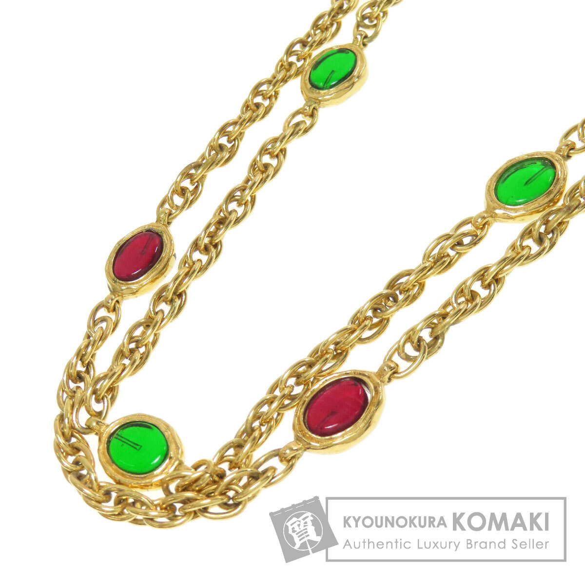 CHANEL シャネル グリポア ネックレス GP レディース [中古] ブランド