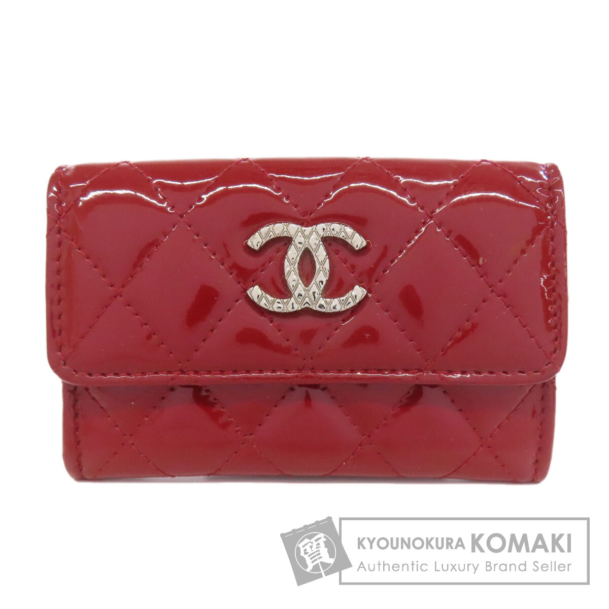 CHANEL シャネル マトラッセ ココマーク シルバー金具 カード