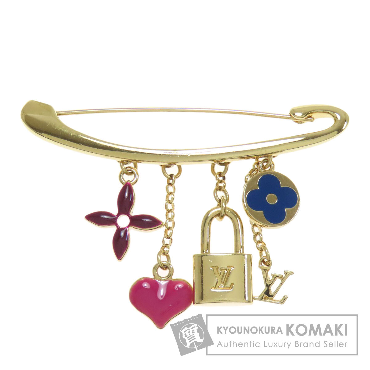 LOUIS VUITTON ルイヴィトン M64906 ブロッシュ エバングル ヌリス