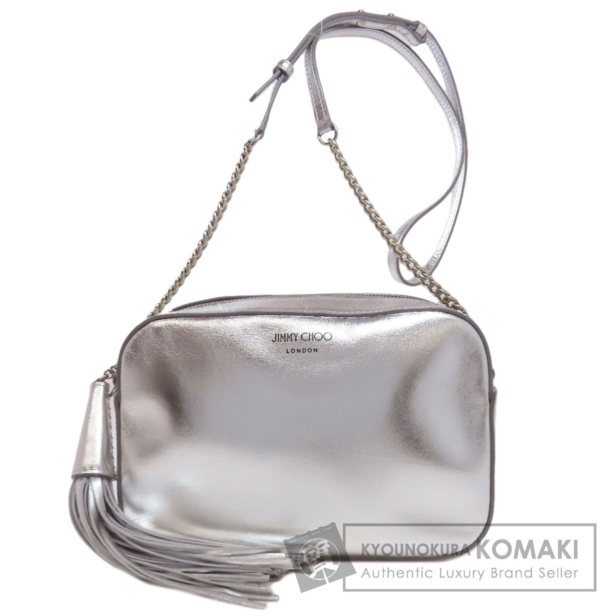 ジミーチュウ ショルダーストラップ ロゴ