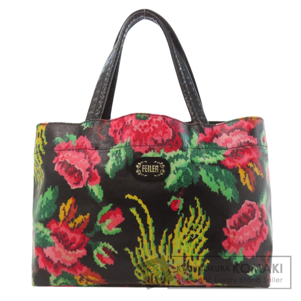 お値下げ　新品　FEILER ハンドバッグ 新品未使用》FEILER フェイラー ポピーズレース ハンドバッグ