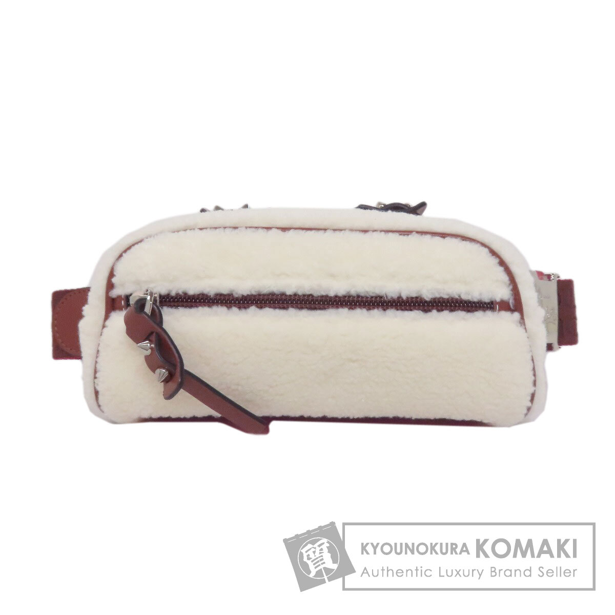 クリスチャンルブタン Christian Louboutin  ブラスター  ボディバッグ ボア レディース  中古 Christian Louboutin クリスチャンルブタン ブラスター ボディバッグ