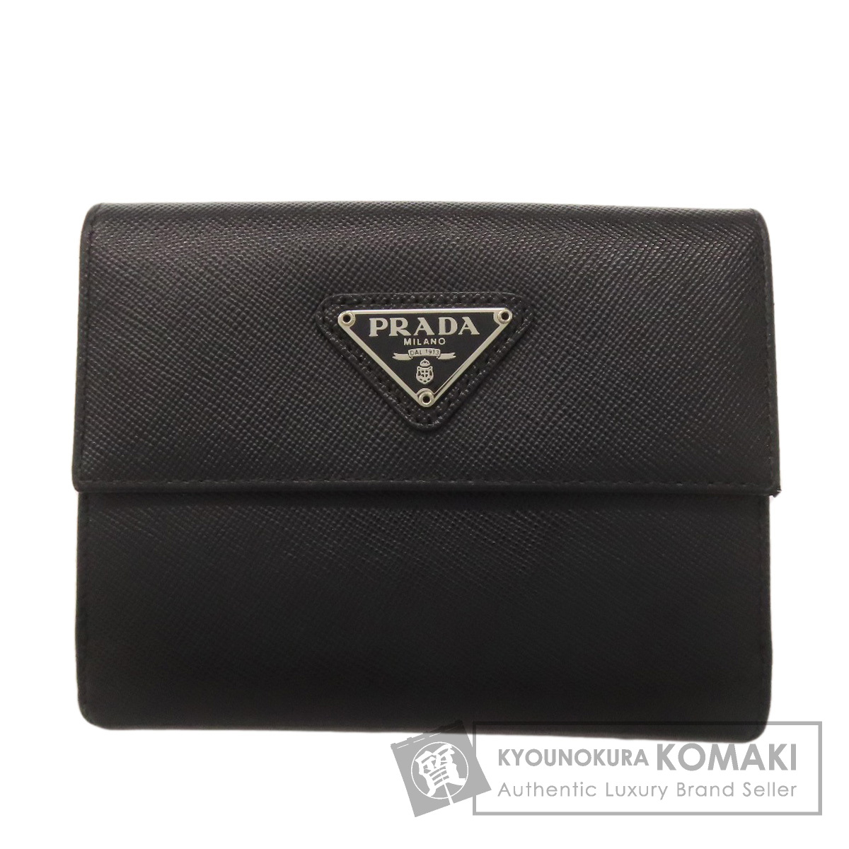 PRADA プラダロゴ金具パテント折り財布 Dta PRADA プラダロゴ金具パテント折り財布 Dta様専用 - メルカリ