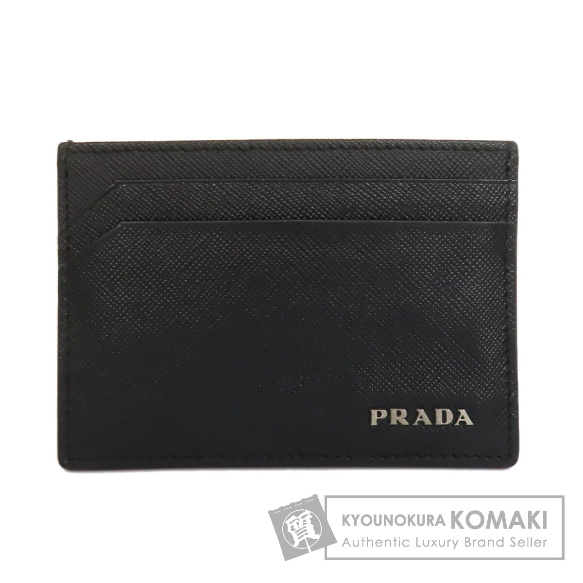 プラダ PRADA 2M1149  ロゴ  カードケース サフィアーノ レディース  中古 PRADA プラダ 2M1149 ロゴ カードケース サフィアーノ レディース
