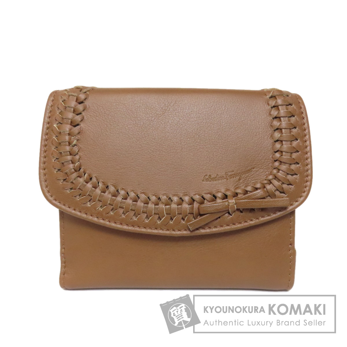Salvatore Ferragamo サルヴァトーレフェラガモ リボン 二つ折り