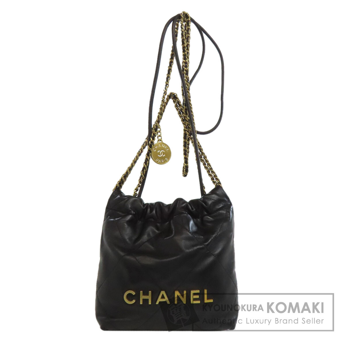 シャネル ハンドバッグ シャネル22 ゴールド金具