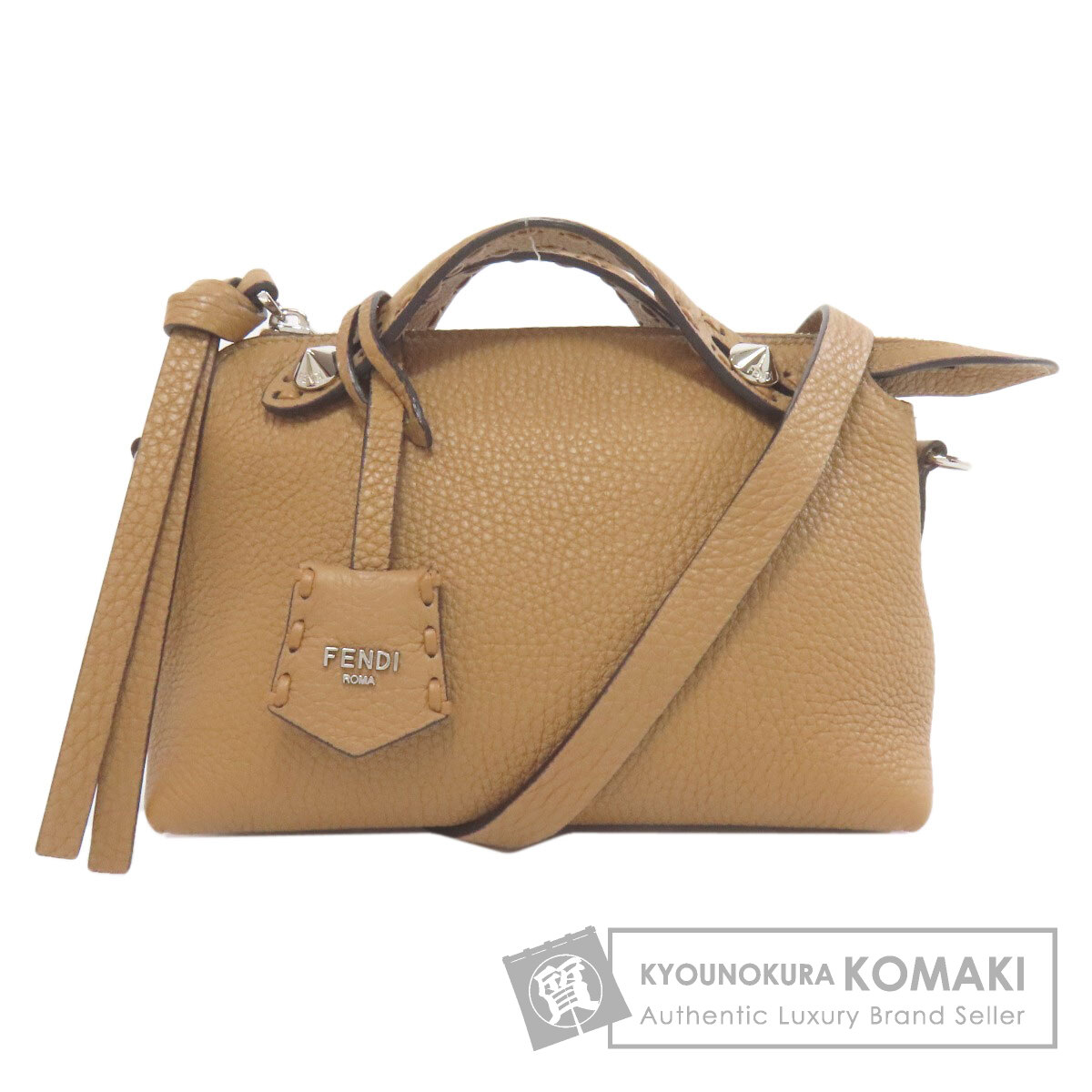 希少 フェンディ FENDI バニティバッグ レザー 2way ハンドバッグ 希少 フェンディ FENDI バニティバッグ レザー 2way ハンドバッグ