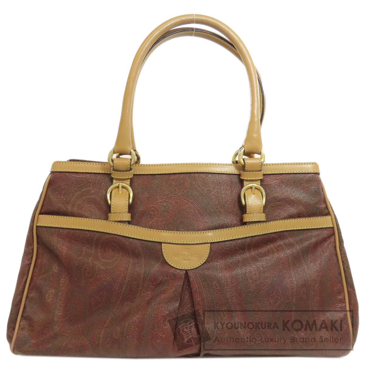 ETRO エトロ ペイズリー柄 トートバッグ PVC レディース [中古