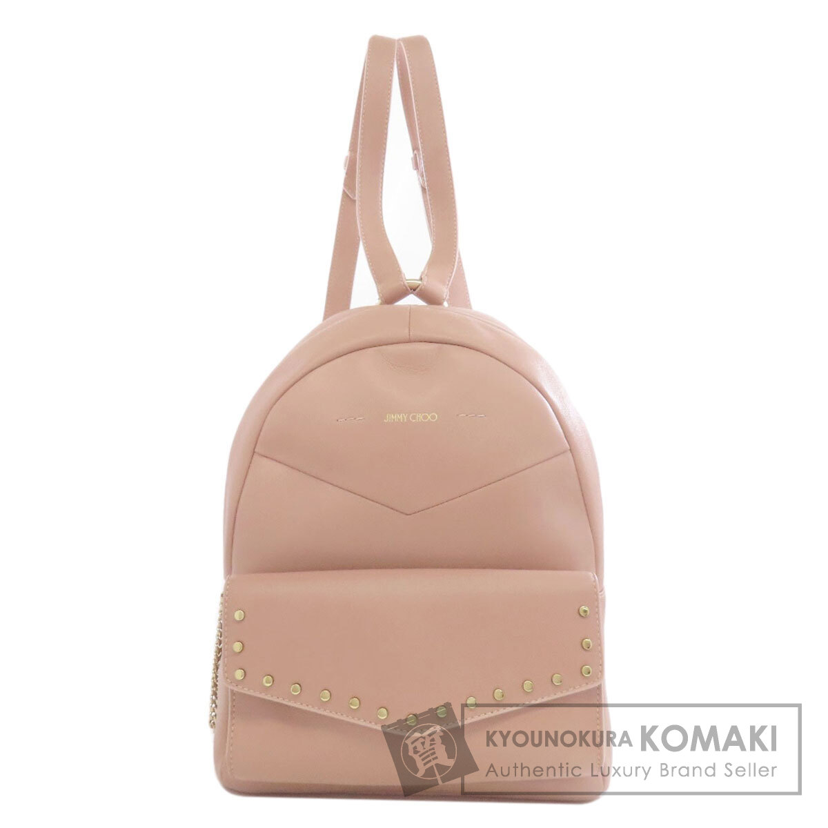 Jimmy Choo ジミーチュウ スタッズ リュック・デイパック レザー