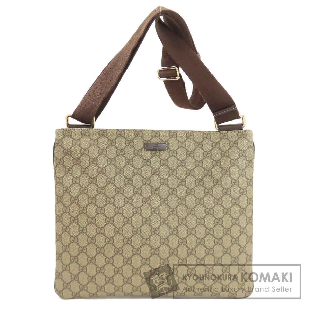 GUCCI グッチ 201446 GGスプリーム ショルダーバッグ PVC レディース