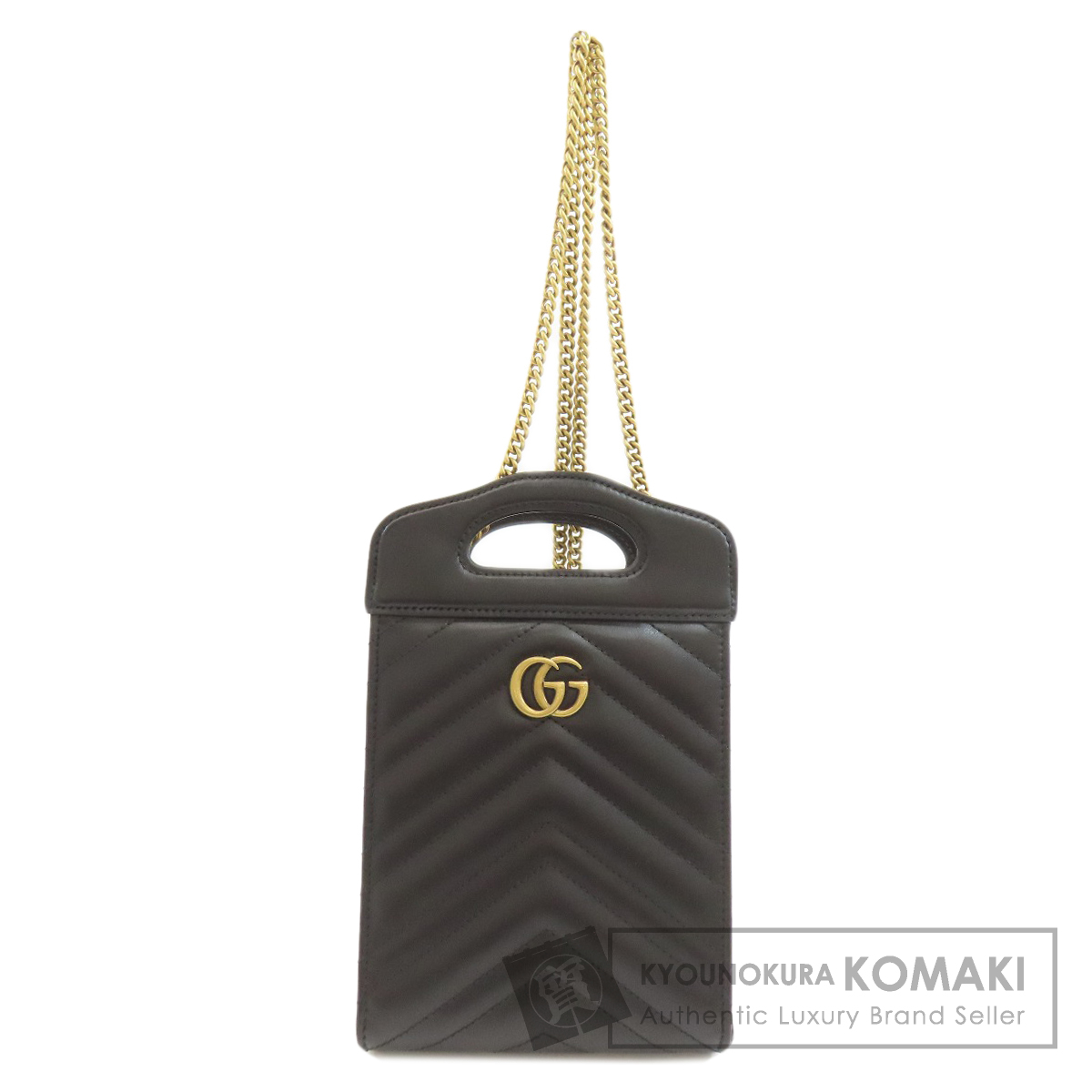 GUCCI グッチ 699756 GGマーモント 2WAY ショルダーバッグ カーフ