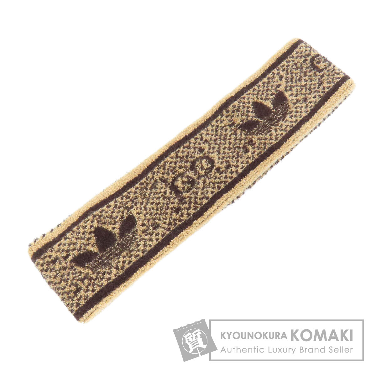 グッチ GUCCI 715065  アディダスコラボ  ヘアアクセサリー コットン レディース  中古 GUCCI グッチ 715065 アディダスコラボ ヘアアクセサリー コットン