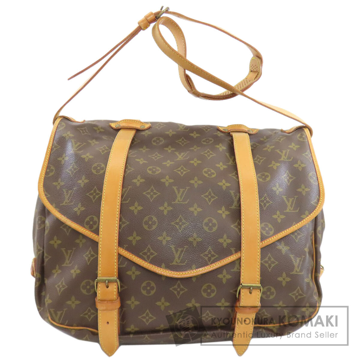 LOUIS VUITTON ルイヴィトン M42252 ソミュールLL ショルダーバッグ
