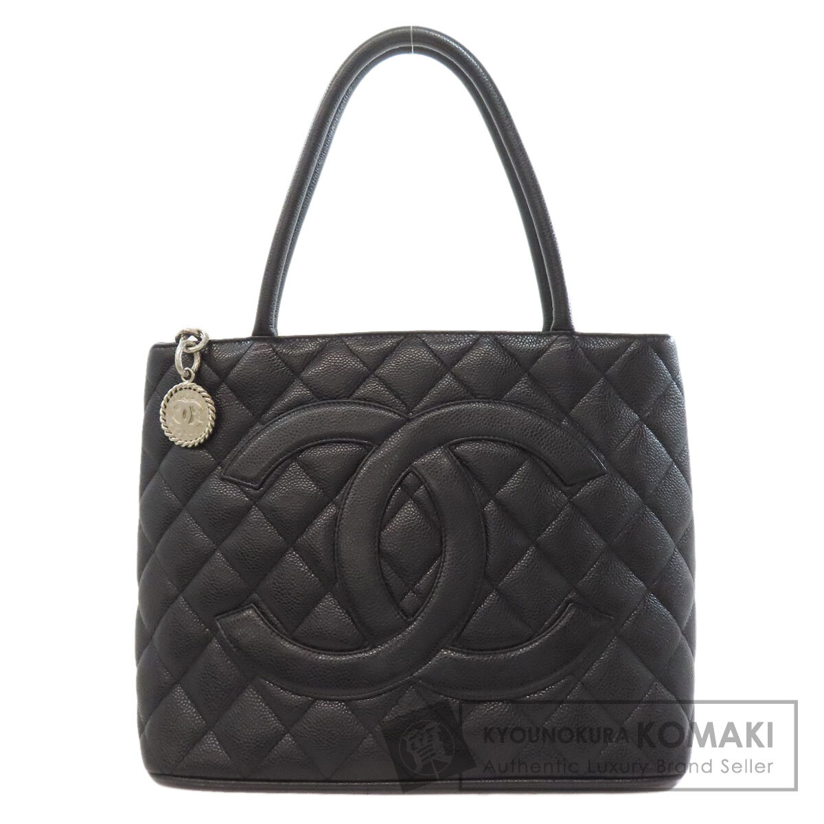 シャネル トートバッグ 復刻トート シルバー金具